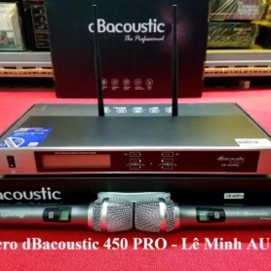 Micro không dây DBacoustic 450 PRO mới 100%