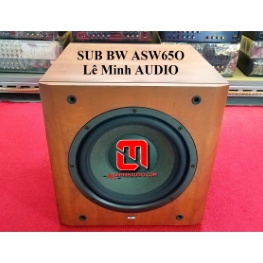 Loa SUB điện B&W ASW 65O hàng Cont