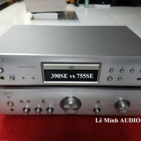 Combo Audio Denon 390SE vs 755SE