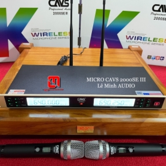 Micro Không Dây cao cấp CAVS 2000SE III