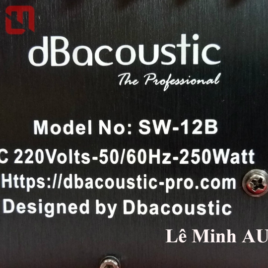 Loa SUB điện dBacoustic SW-12B