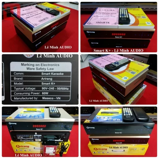 Đầu Karaoke SmartK+ 3TB Nguyên Tem