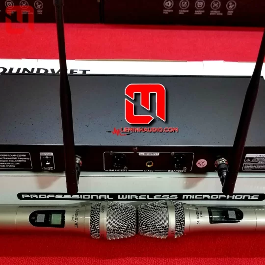 MICRO không dây WIRELESS SOUNDVIET S300 mới 100%