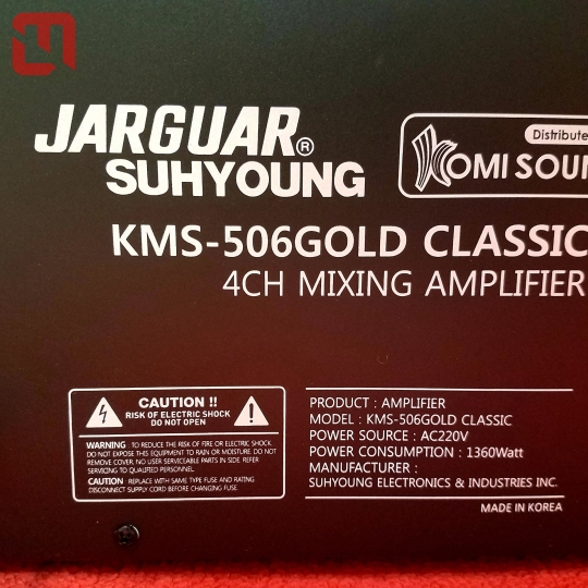Amplifier JARGUAR KMS-506 Gold Classic