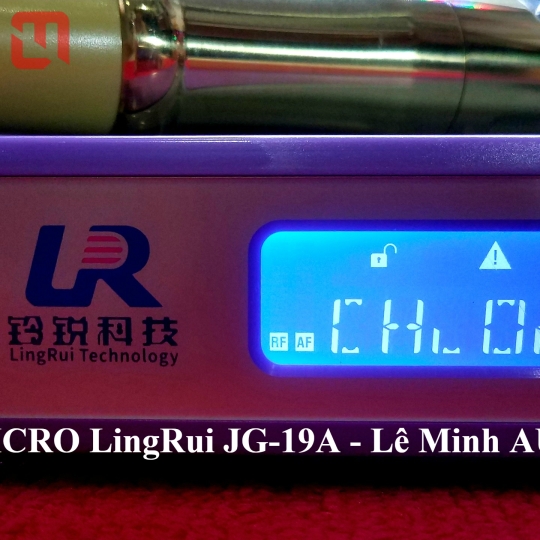 MICRO không dây cao cấp LingRui JG-19A ( Luxury Golden )