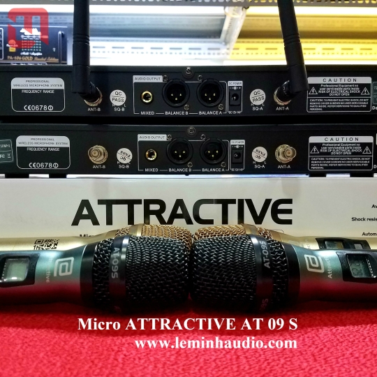 Micro không dây ATTRACTIVE AT-09S