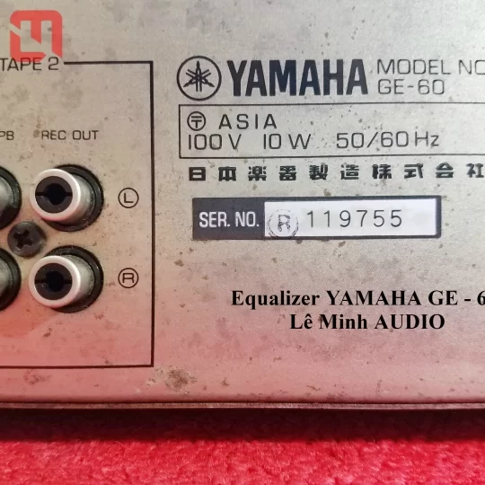 Equalizer YAMAHA GE-60