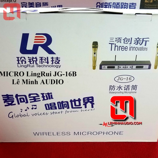 MICRO không dây cao cấp LingRui JG-16