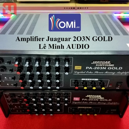 Amplifier JARGUAR PA-203N Gold