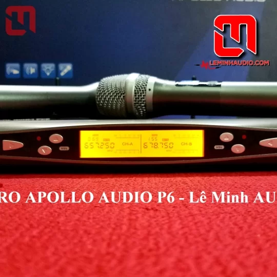 Micro cao cấp không dây APOLLO AUDIO P6