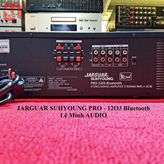 Amplifier JARGUAR PRO-12O3 Bluetooth
