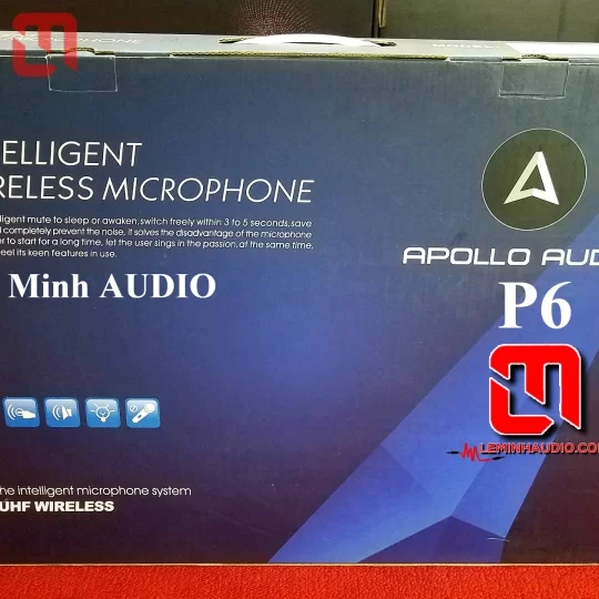 Micro cao cấp không dây APOLLO AUDIO P6