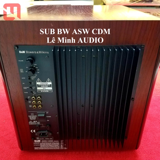 Loa SUB điện B&W ASW CDM hàng eBay