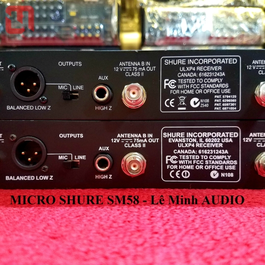 Micro không dây SHURE SM58 hàng eBay