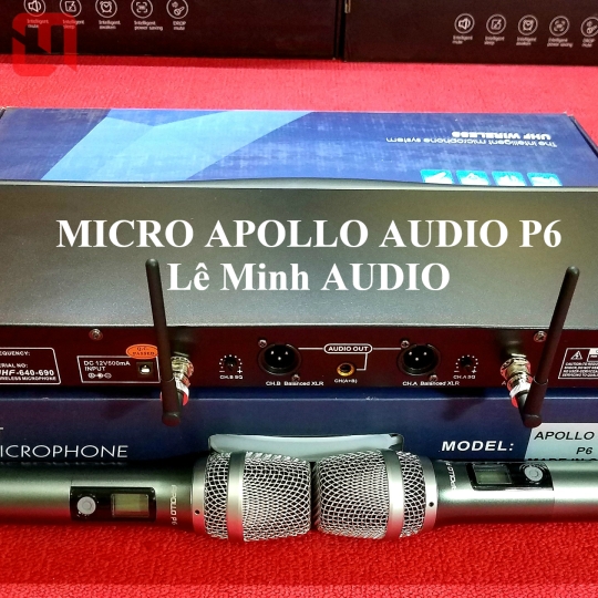 Micro cao cấp không dây APOLLO AUDIO P6