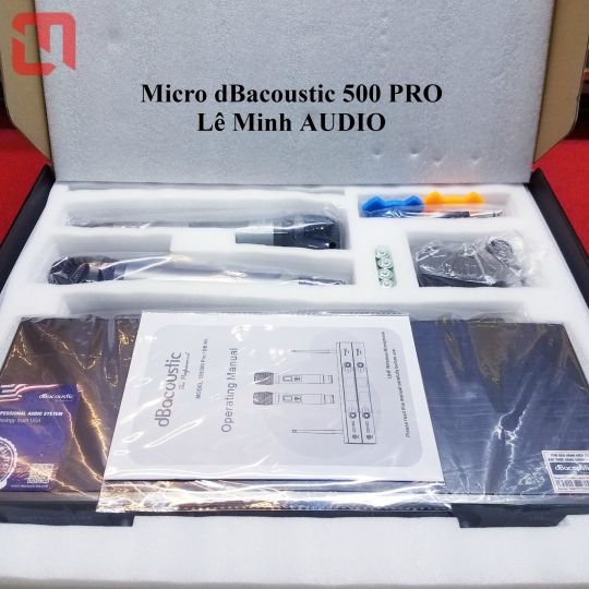 Micro không dây dB-acoustic DB500 PRO mới 100%
