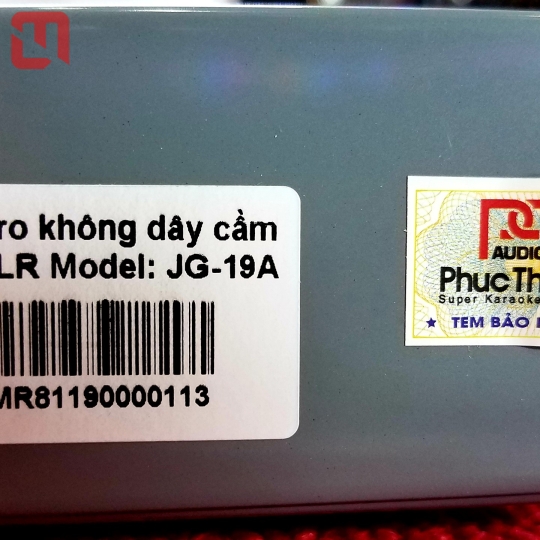 MICRO không dây cao cấp LingRui JG-19A ( Luxury Golden )