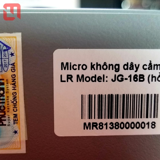 MICRO không dây cao cấp LingRui JG-16