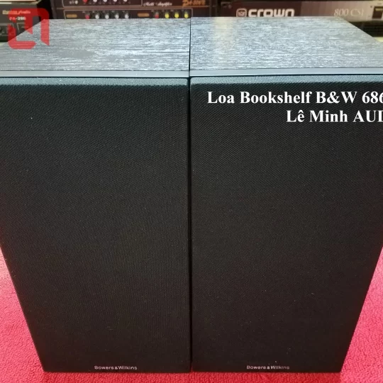 Loa Bookshelf B&W 686 S2 BLACK