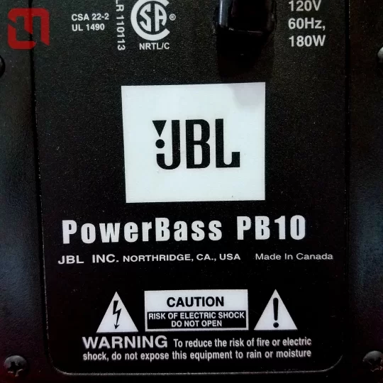 Sub điện JBL PowerBass PB1O