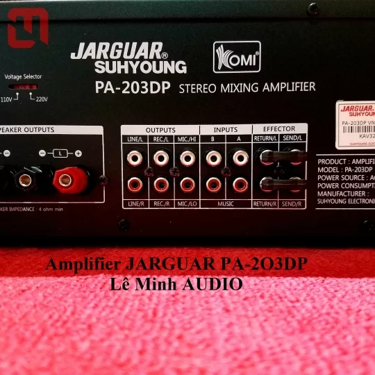 Amplifier JARGUAR Suhyoung PA 203DP