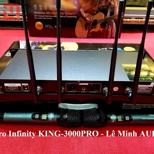 Micro không dây Infinity KING-3000 PRO mới 100%