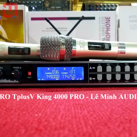 Micro không dây TplusV King 4000 PRO