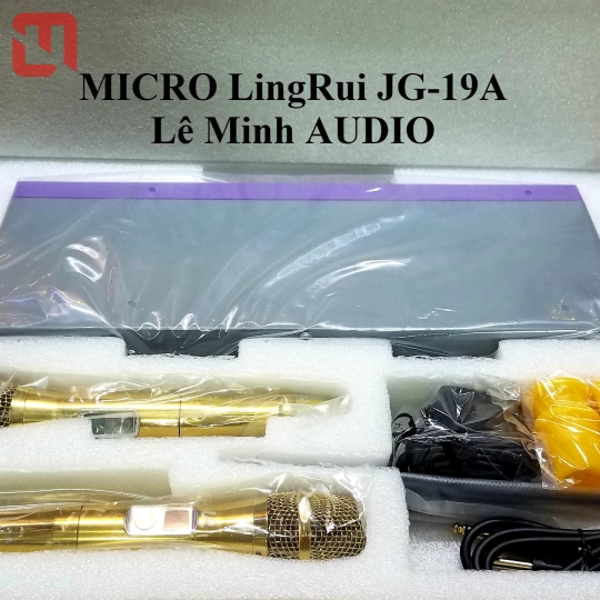 MICRO không dây cao cấp LingRui JG-19A ( Luxury Golden )