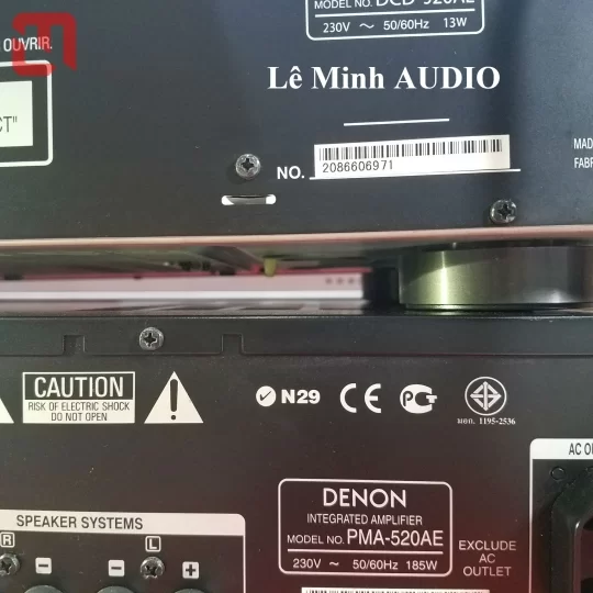 Combo Audio Denon 520AE