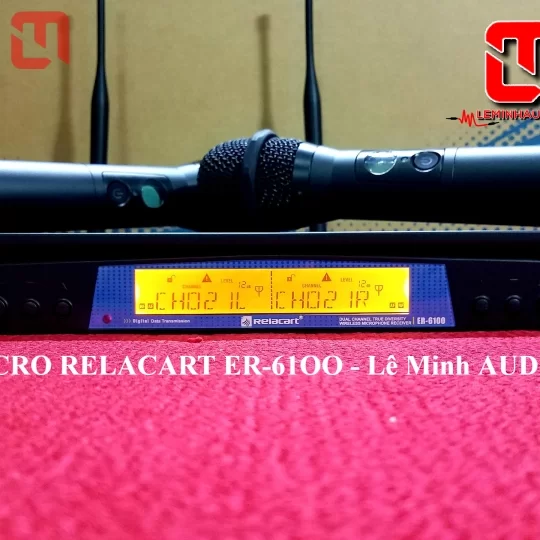 MICRO cao cấp không dây RELACART ER-6100