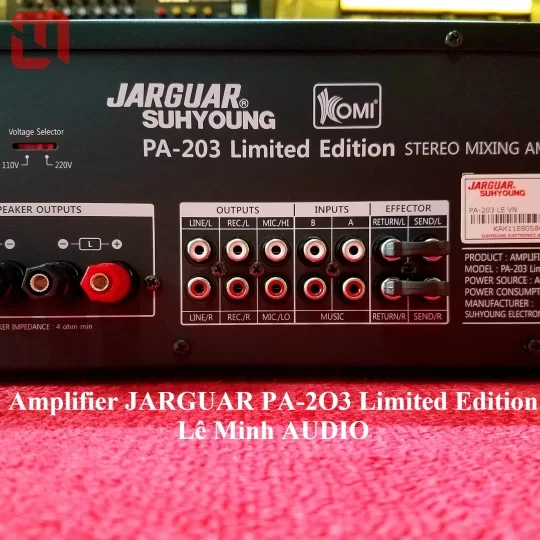 Amplifier JARGUAR 203 Limited Edition