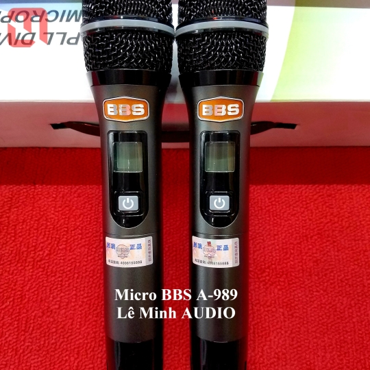 Micro không dây BBS A989