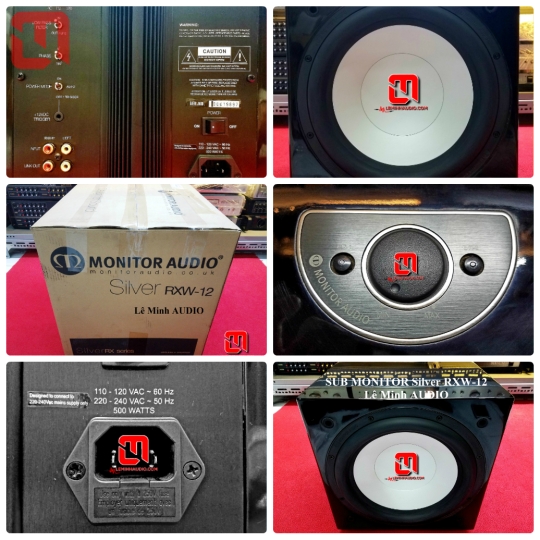 SUB MONITOR AUDIO Silver RXW-12