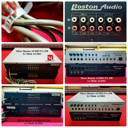 Mixer Boston AUDIO PA-298