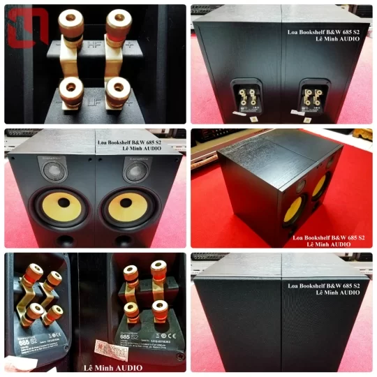 Loa Bookshelf B&W 685 S2 BLACK