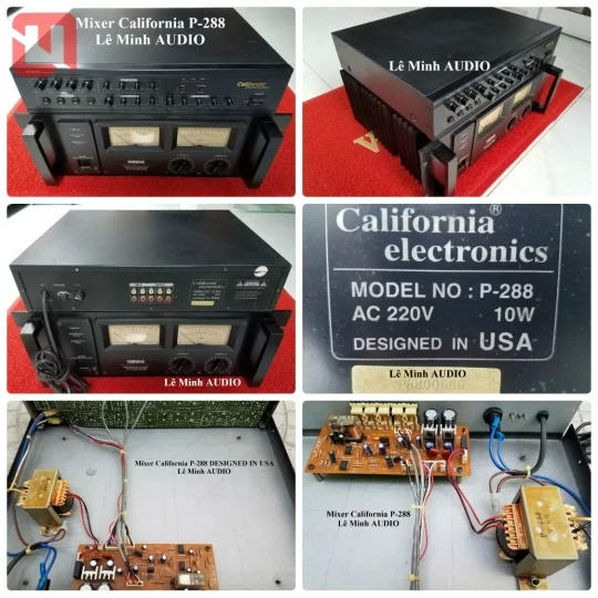 Mixer California P-288 DESIGNED in USA