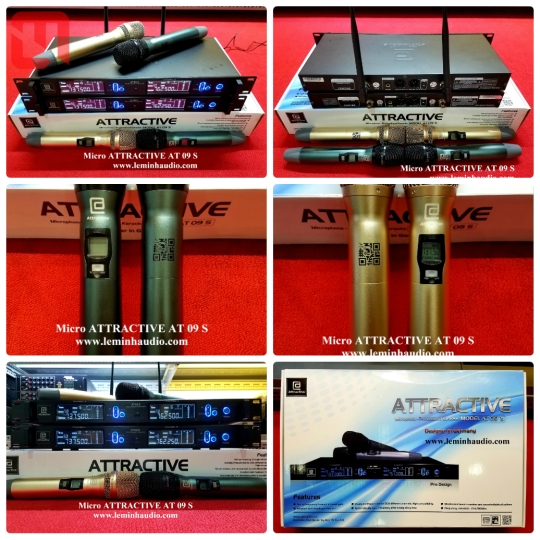 Micro không dây ATTRACTIVE AT-09S