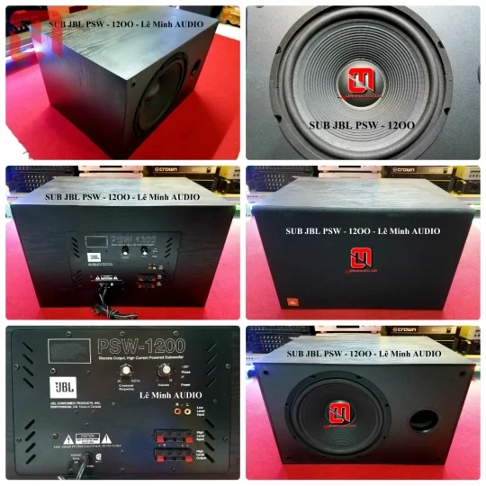 Loa SUB điện JBL PSW-12OO hàng bãi