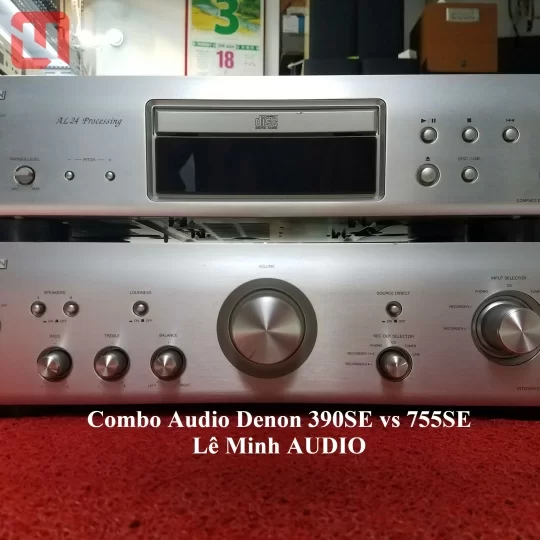 Combo Audio Denon 390SE vs 755SE
