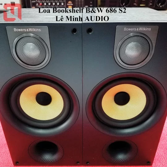 Loa Bookshelf B&W 686 S2 BLACK