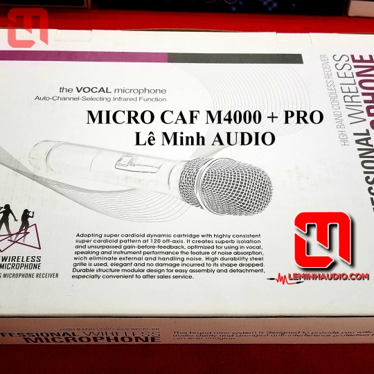 MICRO không dây WIRELESS CAF M4000+ PRO