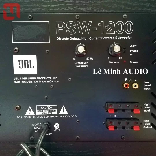 Loa SUB điện JBL PSW-12OO hàng bãi