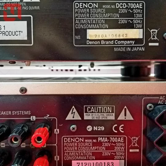 Combo Denon DCD-700AE và PMA-700AE
