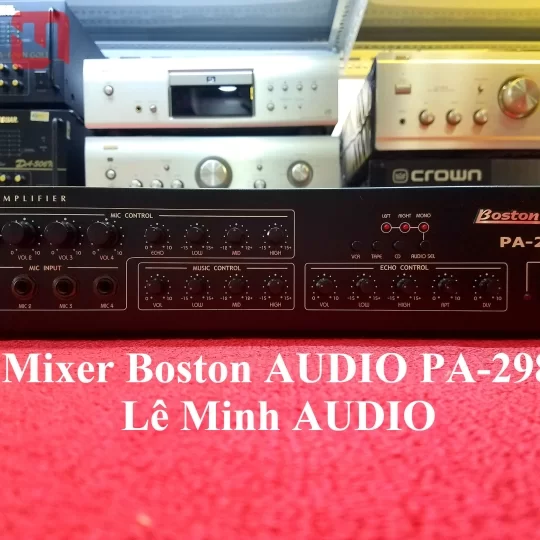 Mixer Boston AUDIO PA-298