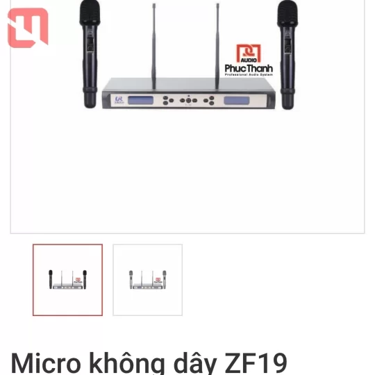 Micro không dây cao cấp LingRui ZF19