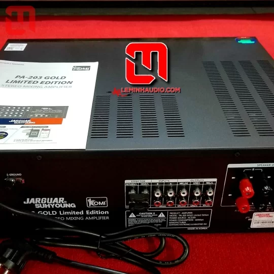 Amplifier JARGUAR Suhyoung PA-203 GOLD Limited Edition