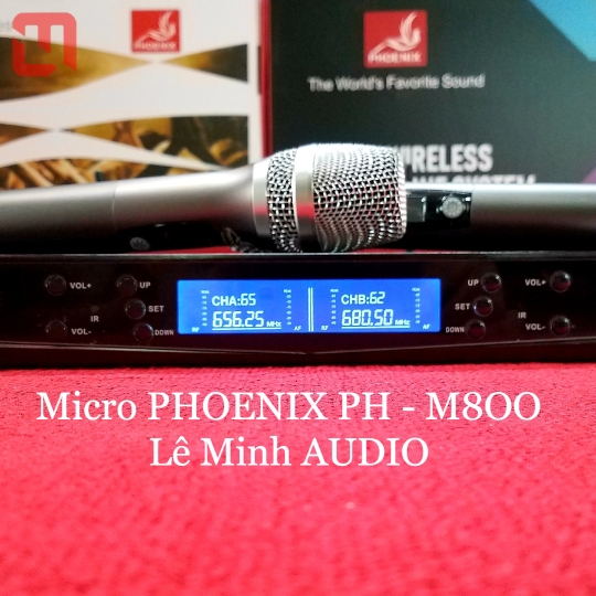 Micro không dây PHOENIX PH-M800 mới 100%