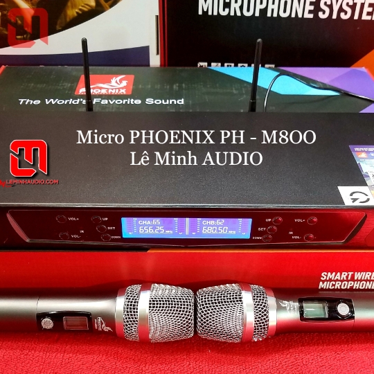 Micro không dây PHOENIX PH-M800 mới 100%