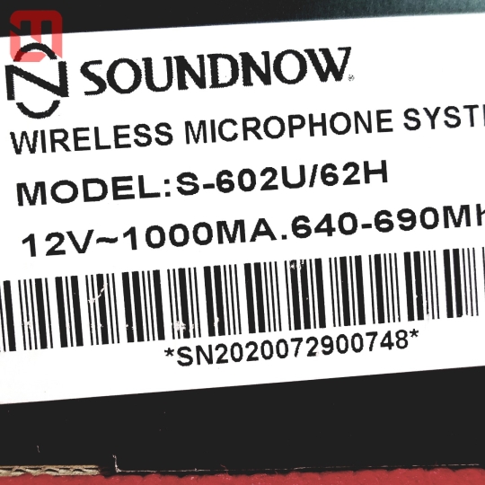 Micro không dây Soundnow S-602U
