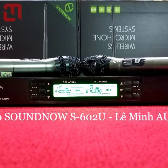 Micro không dây Soundnow S-602U